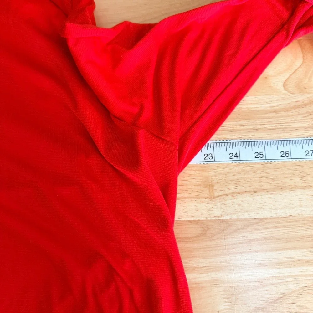 Adidas Mens‎ 1/4 Zip Golf Pullover Red Textured Activewear Sweatshirt L